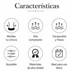 Cinturilla Reloj de Arena de afinación de cintura | Silueta ™
